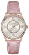 Guess Damklocka W0768L3 Silverfärgad/Läder Ø39 mm