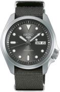 Seiko 5 Herrklocka SRPE61K1 Grå/Textil Ø40 mm