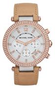 Michael Kors Parker Damklocka MK5633 Vit/Läder Ø38 mm