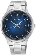 Seiko Classic Herrklocka SGEH89P1 Blå/Stål Ø41 mm