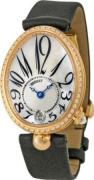 Breguet Damklocka 8918BR-58-864 D00D Reine De Naples Vit/Satin