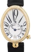 Breguet Damklocka 8918BA-58-864 D00D Reine De Naples Vit/Satin