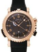 Breguet Herrklocka 5847BR-Z2-5ZV Marine Svart/Gummi Ø45 mm