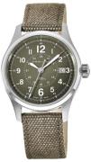 Hamilton Herrklocka H70595963 Khaki Grön/Läder Ø40 mm