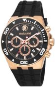 Roberto Cavalli by Franck Muller Herrklocka RC5G016P0045 Svart/Gummi