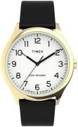 Timex Herrklocka TW2U22200 Easy Reader Vit/Läder Ø40 mm