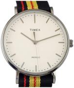 Timex Herrklocka TW2T97900LG Vit/Textil Ø42 mm
