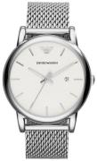 Emporio Armani Herrklocka AR1812 Classic Vit/Stål Ø41 mm