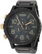 Nixon Herrklocka A0831041-00 The 51-30 Chrono Svart/Stål Ø51 mm