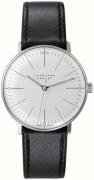 Junghans Damklocka 27/3700.04 Max Bill Silverfärgad/Läder Ø34 mm