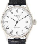 Longines Damklocka L4.360.4.11.2 Lyre Vit/Läder Ø25 mm