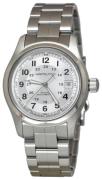 Hamilton Herrklocka H70455153 Khaki Vit/Stål Ø38 mm