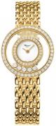 Chopard Damklocka 205691-0001 Ladies Happy Diamonds Vit/18 karat gult