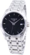 Tissot Damklocka T035.210.11.051.01 Couturier Svart/Stål Ø32 mm