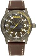 Timberland Herrklocka TBL15473JLK.53 Grön/Läder Ø46 mm