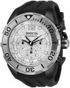 Invicta Herrklocka 33825 Pro Diver Silverfärgad/Gummi Ø50 mm