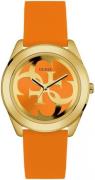 Guess Damklocka W0911L4 Orange/Gummi Ø38 mm