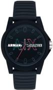 Armani Exchange Herrklocka AX2529 Outerbanks Svart/Gummi Ø44 mm