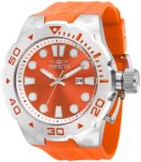 Invicta Herrklocka 36997 Pro Diver Orange/Gummi Ø51 mm