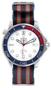 Omega Herrklocka 212.32.41.20.04.001 Seamaster Diver 300M Vit/Textil