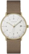 Junghans Damklocka 47/7055.04 Max Bill Vit/Textil Ø32.7 mm