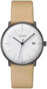 Junghans 27/4000.02 Max Bill Vit/Läder Ø38 mm