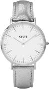 Cluse Damklocka CL18233 La Boheme Vit/Läder Ø38 mm