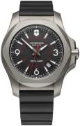 Victorinox Herrklocka 241883 Svart/Gummi Ø43 mm