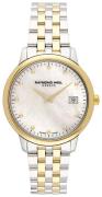 Raymond Weil Damklocka 5388-STP-97081 Toccata Vit/Gulguldtonat stål