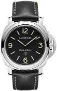 Panerai Herrklocka PAM00773 Luminor Svart/Läder Ø44 mm