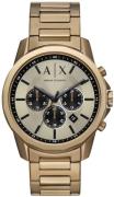 Armani Exchange Herrklocka AX1739 Banks Guldtonad/Stål Ø44 mm