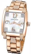 Ulysse Nardin Damklocka 136-91C-8C-601 Ladies Caprice Vit/18 karat