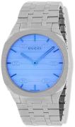 Gucci 25H Damklocka YA163408 Blå/Stål Ø38 mm