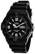 Casio Herrklocka MRW-200H-1B2 Quartz Svart/Resinplast Ø42 mm