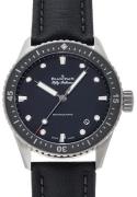 Blancpain Herrklocka 5000-1230-B52A Sport Svart/Textil Ø43 mm