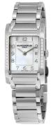 Baume & Mercier Damklocka MOA10051 Hampton Vit/Stål 34.5x22 mm