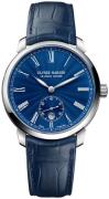 Ulysse Nardin Herrklocka 3203-136-2-E3 Classico Blå/Läder Ø40 mm