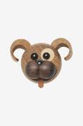 Spring Copenhagen - Magnet Happy Hund 5 cm - Natur - Prydnadssaker - F...