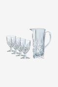 Nachtmann - Pitcher Set Noblesse i 5 delar - Transparent - Vinglas - F...