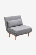 Hanah Home - Bäddsoffa 1-sits Folde Single - Grå - Bäddsoffor - Från H...