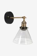 PR Home - Vägglampa Lambda 18 cm - Transparent - Vägglampor - Från Hom...