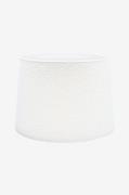 PR Home - Lampskärm Sofia Boouclette Blanc 30 cm - Vit - Lampskärmar -...