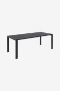 NORDFORM - Matbord Cordelia, 90x200 cm - Svart - Matbord - Från Homero...