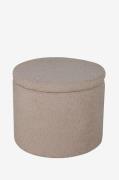 Venture Home - Sittpuff Dunken - Beige - Fotpallar & puffar - Från Hom...