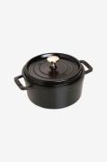 Staub - Gryta La Cocotte rund 18 cm, 1,7 l - Svart - Grytor & kastrull...