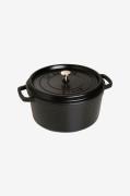 Staub - Gryta La Cocotte rund 28 cm, 6,7 l - Svart - Grytor & kastrull...