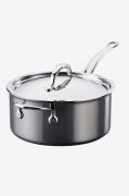 Hestan - Kastrull med lock NanoBond Ø 22 cm, 3,8 liter - Krom - Grytor...