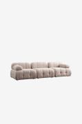 Hanah Home - 3-sitsig soffa Muffin - Beige - 3-sits soffor - Från Home...