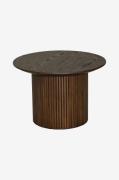 Nordic Furniture Group - Soffbord Scarlett Ø60 ek venner - Brun - Soff...