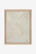 Malerifabrikken - Sand Shadows / 30x40 Cm / Ekram - Beige - Tavlor - F...